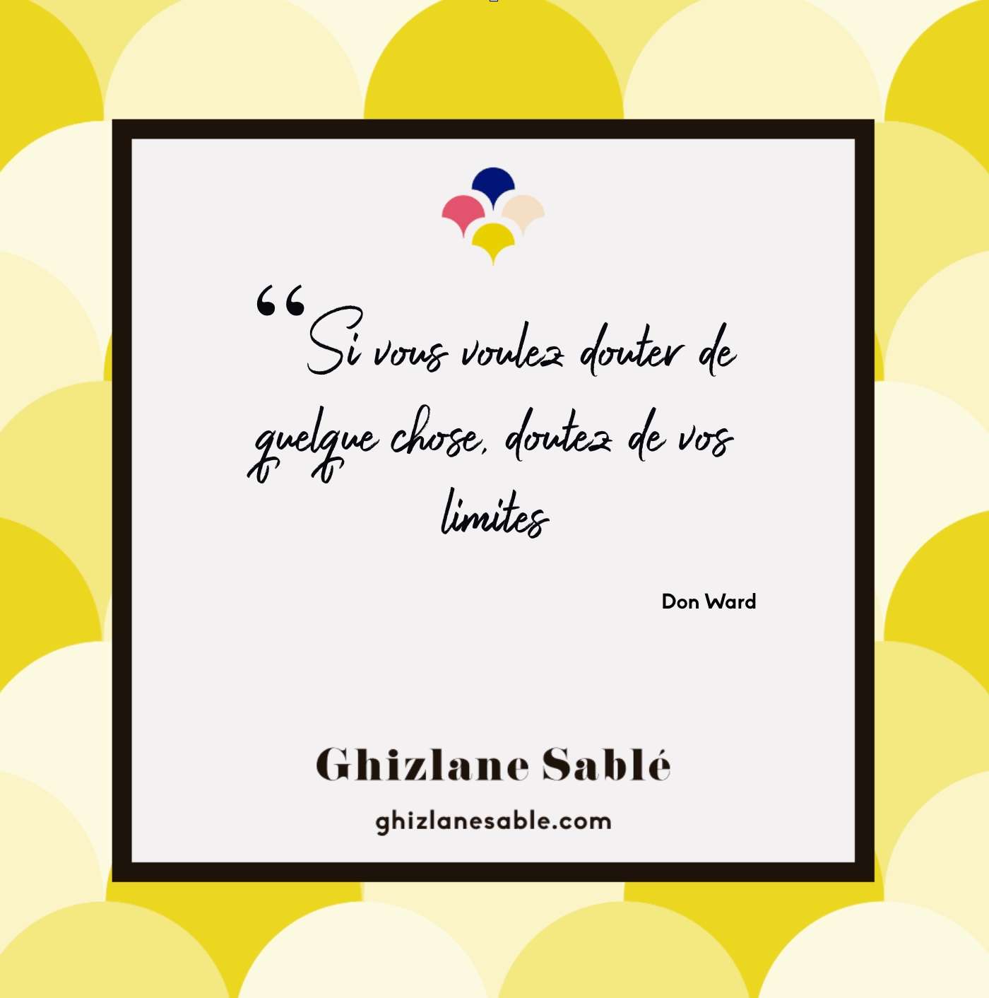 Citation Don Ward doute